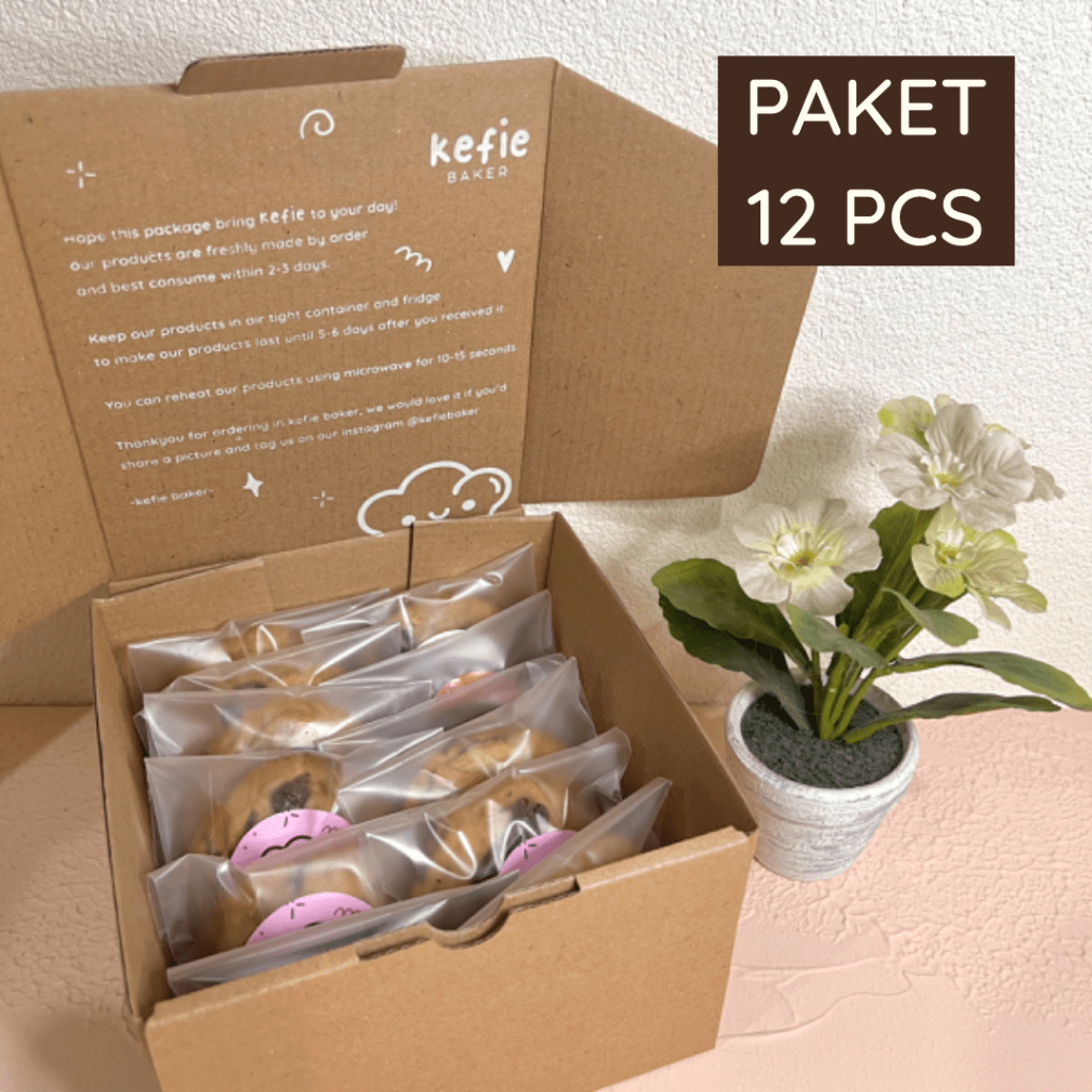 

SOFT COOKIES KEFIE BAKER — PAKET 12 PCS
