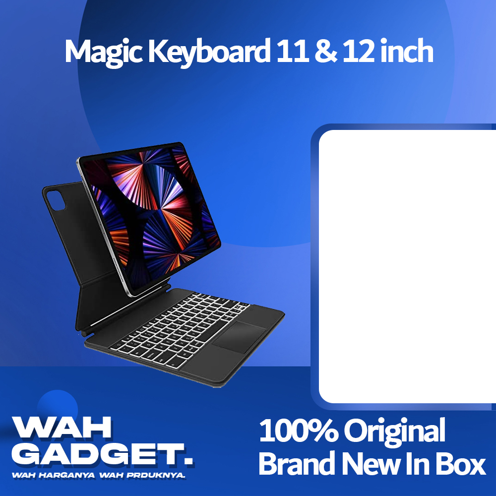 Keyboard Magic 11 inch dan 12 inch Black dan white