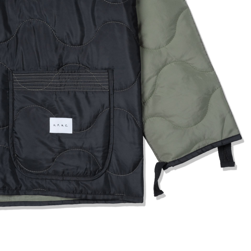 Hoya Fields - M65 Liner Service Reversible Jacket LOT 7 Two Tone Black-Olive