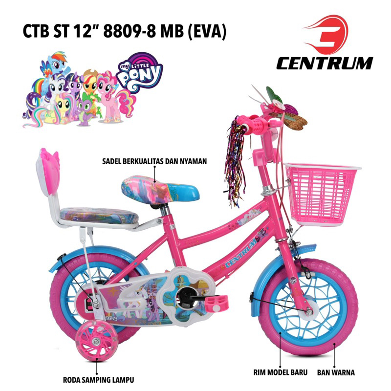 Sepeda Anak 12 inch CENTRUM Ban Eva
