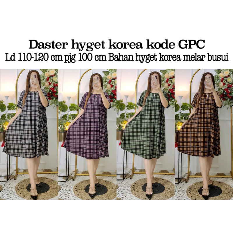 Daster hyget korea premium gpc