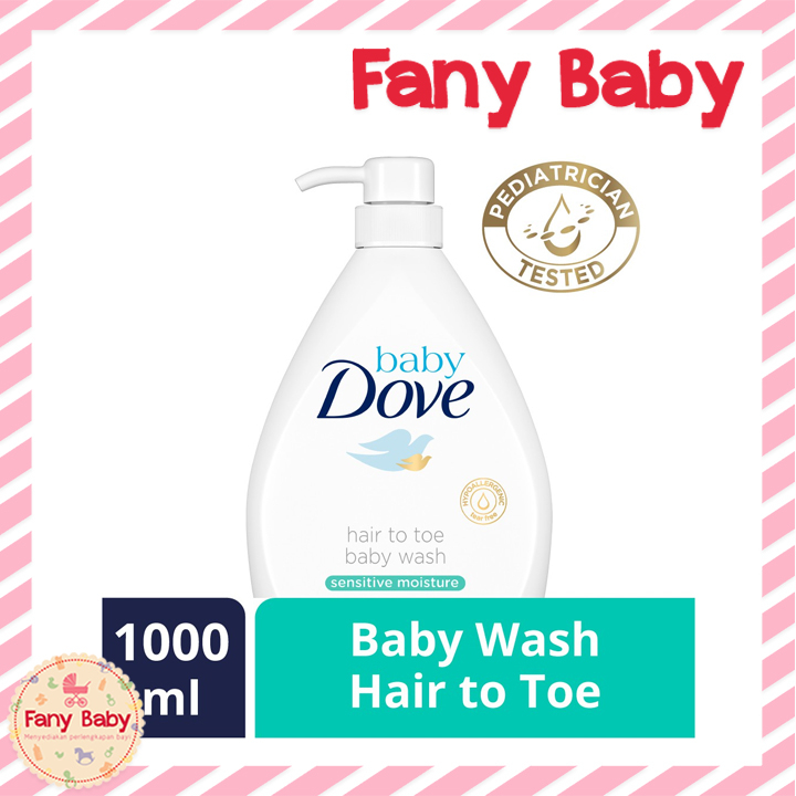 DOVE BABY HAIR TO TOE BABY WASH 1000ML