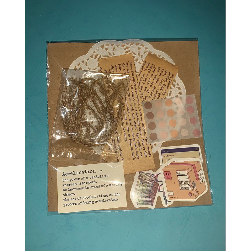 

journal kit / journal pemula / stater pack / journaling / scrapbook / murah