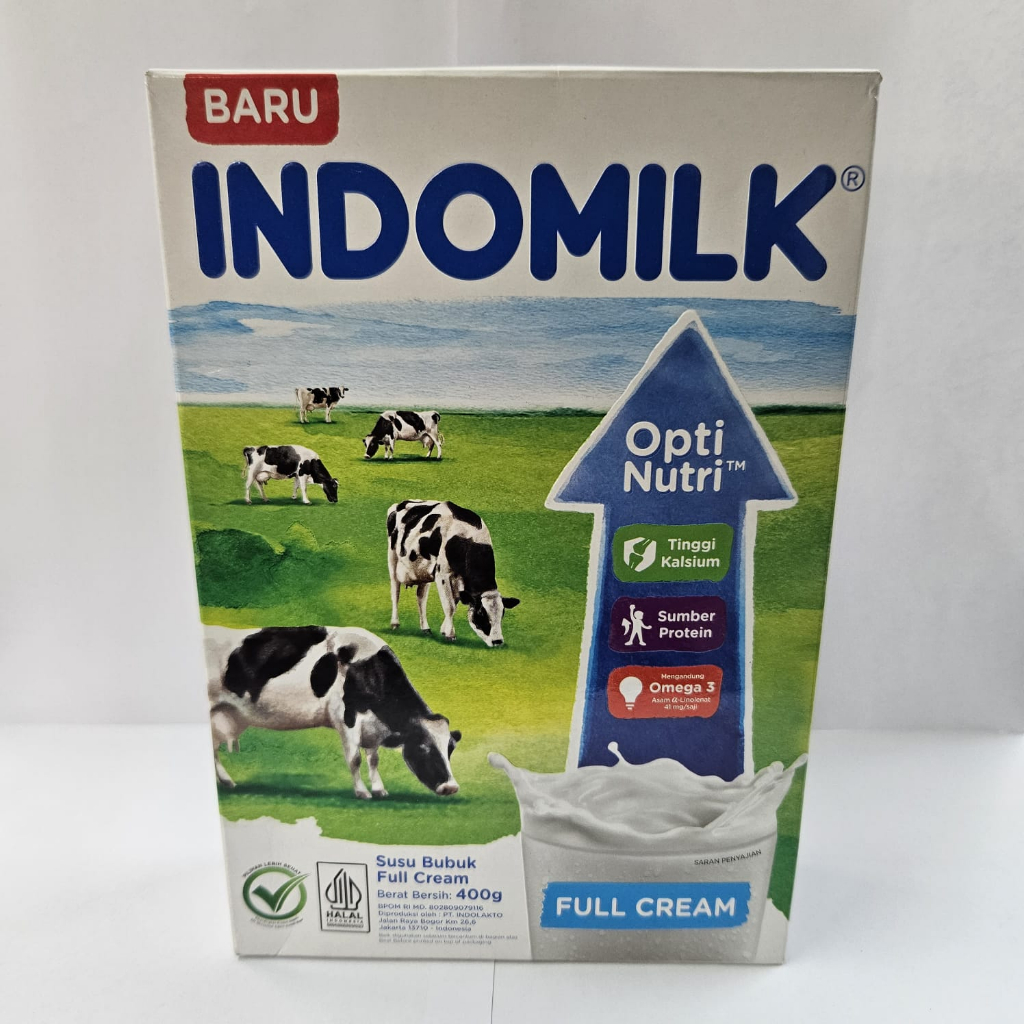 Indomilk Susu Bubuk Full Cream 400 gram