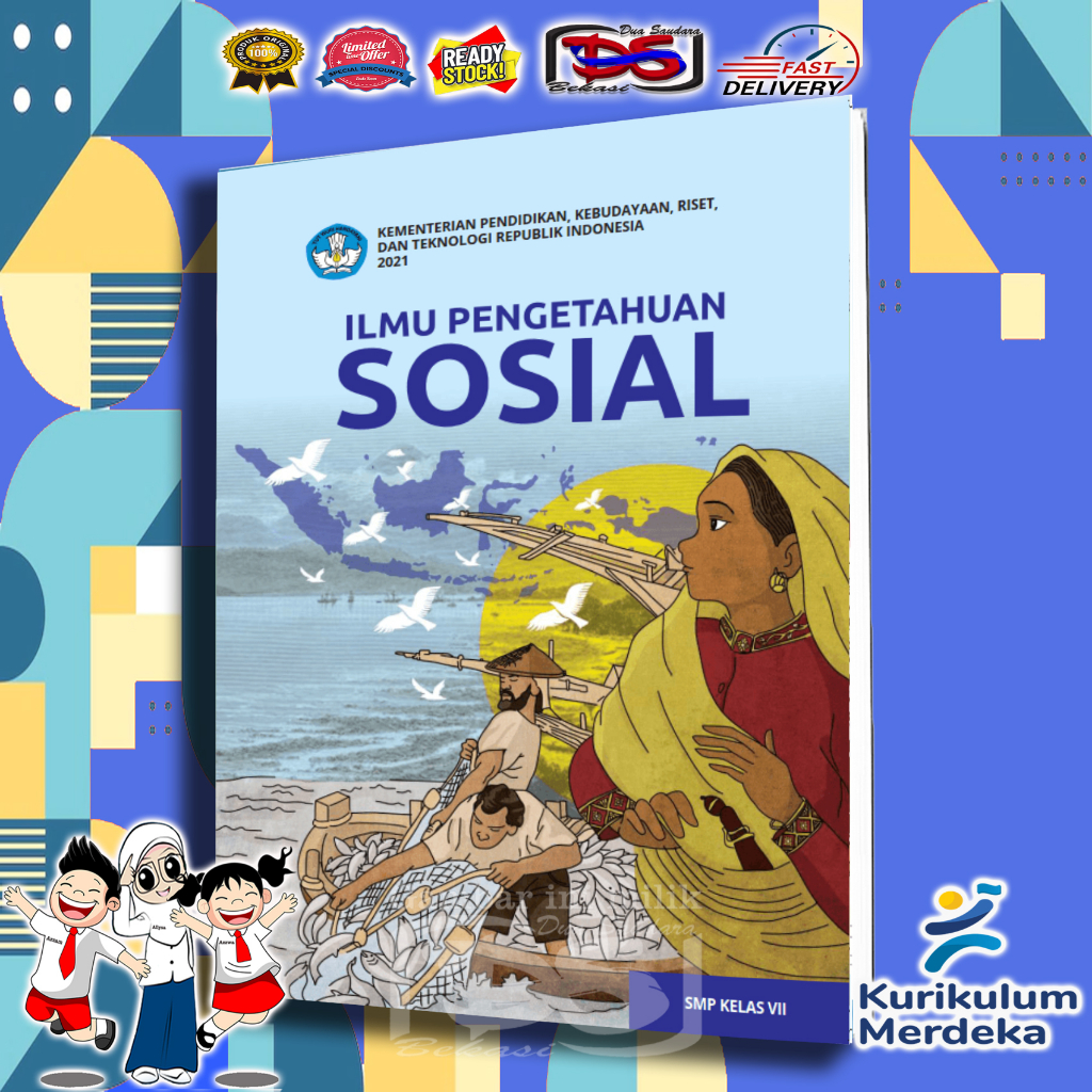 K-Mer Buku Siswa IPS Kls 7 SMP/MTS Kurikulum Merdeka
