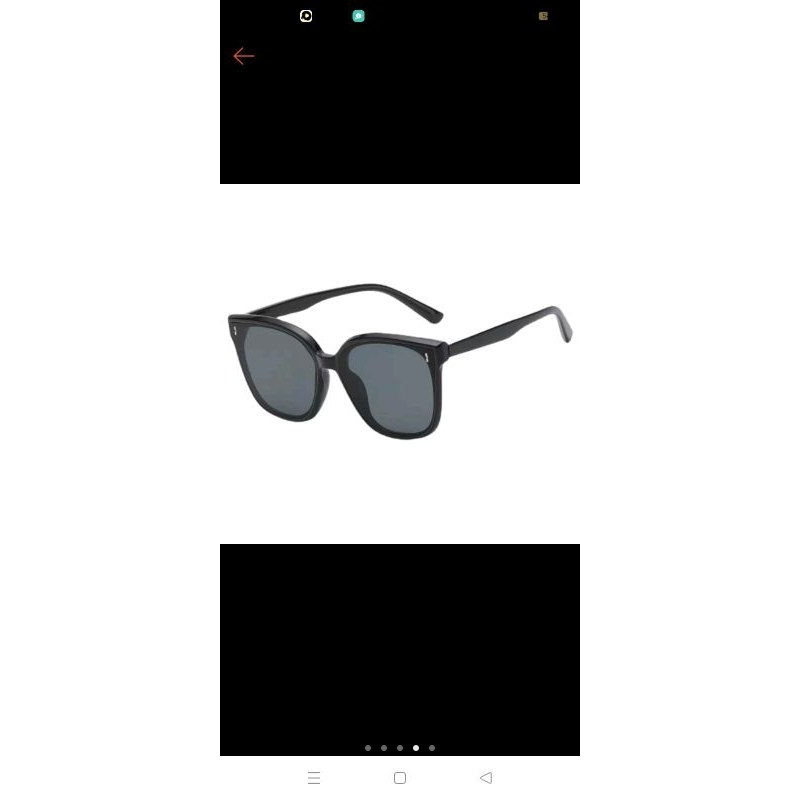 Kacamata Hitam Wanita Square Korea Style 6599 Kaca Mata Pria Bentuk Kotak