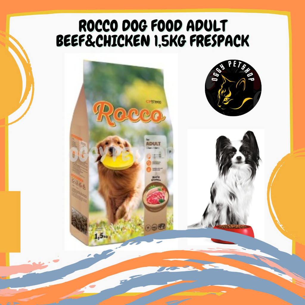 Makanan Anjing ROCCO ADULT DOG FOOD 1,5KG Freshpack