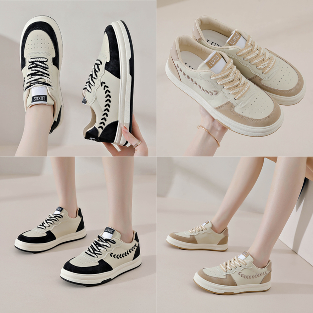 FREE KOTAK SEPATU !!! SALE!!! SEPATU WANITA SNEAKERS IMPORT PREMIUM - LX05