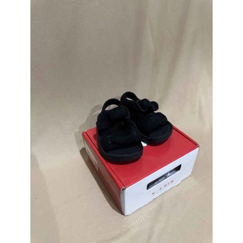 MARIO | Sepatu Sandal Anak | Hitam | Preloved