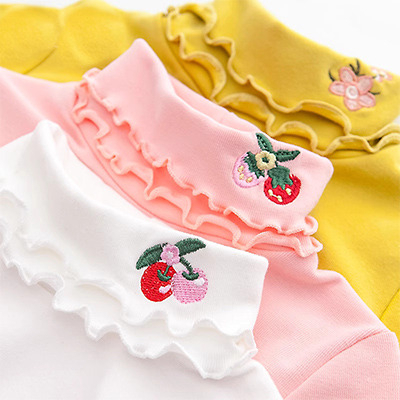 IL - TURTLENECK ELLIA / ATASAN ANAK PEREMPUAN LENGAN PANJANG / TURTLENECK RIB PREMIUM