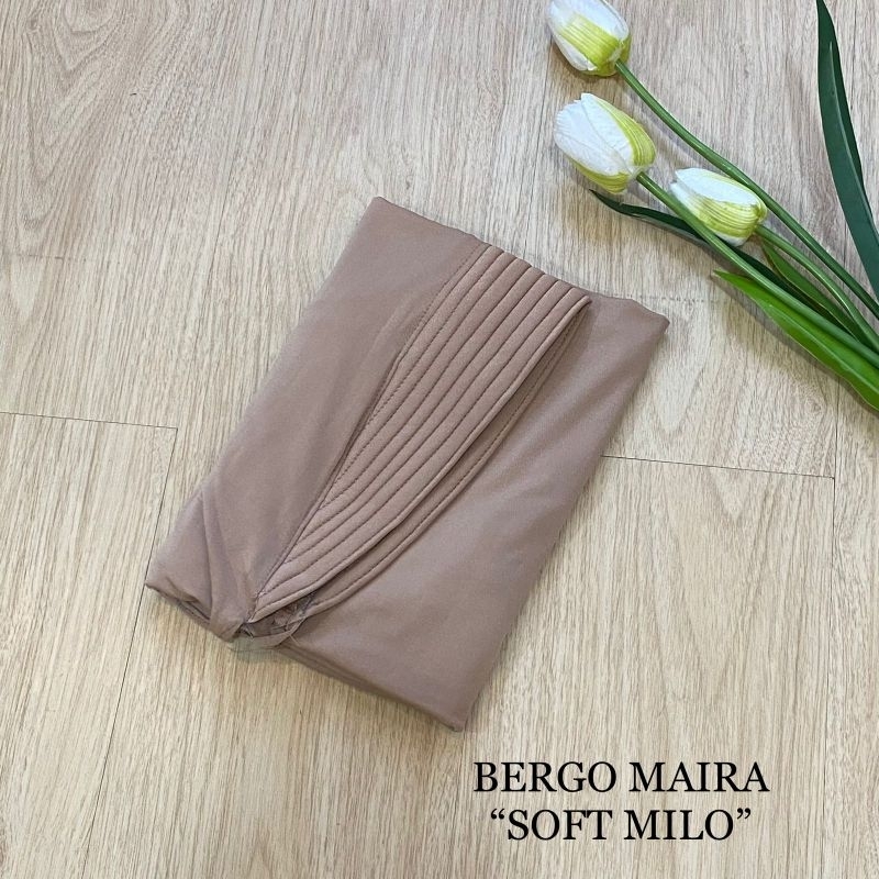 Maira Bergo instan Hijab instan jilbab jersey super premium sport syari penguin