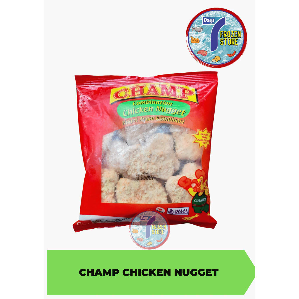 

Champ Chicken Nugget | Naget Ayam 450 gr