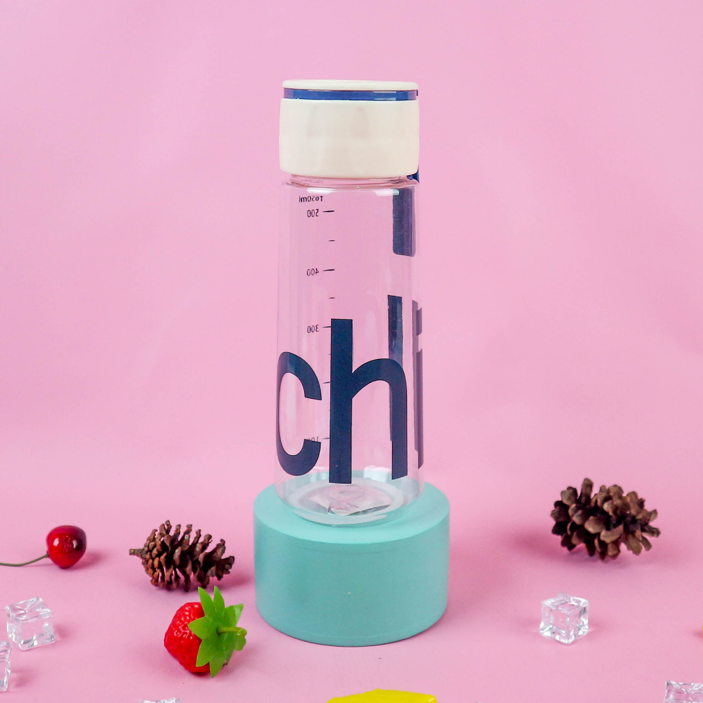 DM - HAVIN Tumbler Tumbelr Botol Minum Plastik Tebal Chill 0729 650 Ml Viral