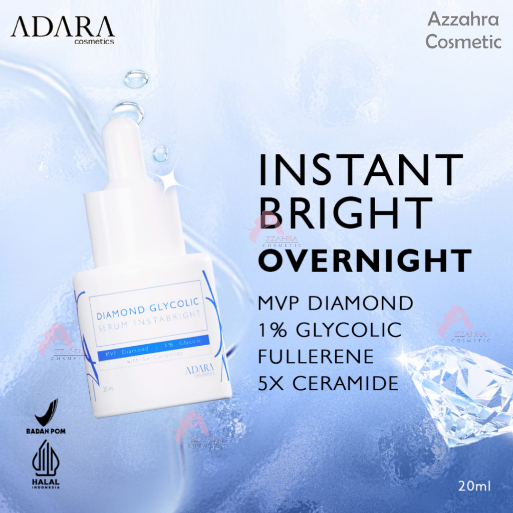 ADARA Diamond Glycolic Serum Instabright 20ml