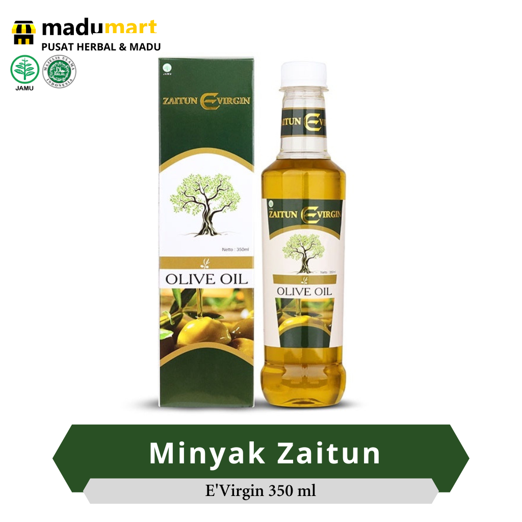 

Minyak Zaitun E'Virgin 350 ml Asli Murni Extra Virgin Untuk Rambut Wajah Muka Ibu Hamil Olive Oil MUMTAZ