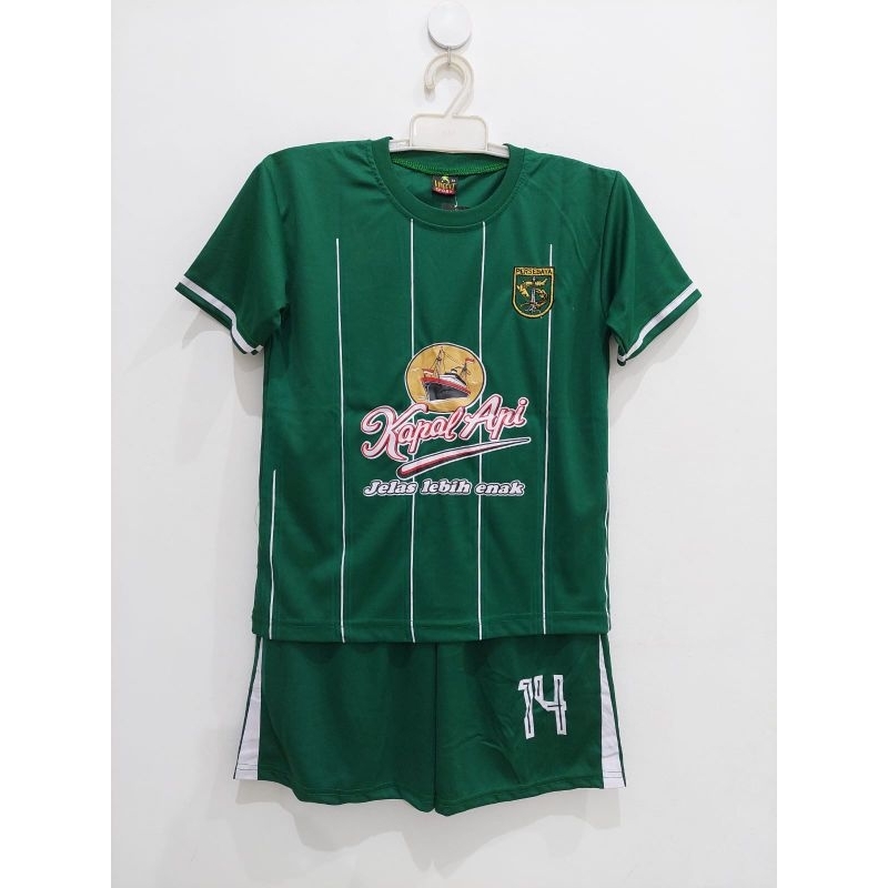 Jersey Persebaya pre musim kids 2023 / baju bola anak persebaya pra musim Yamamoto Bruno Moreira