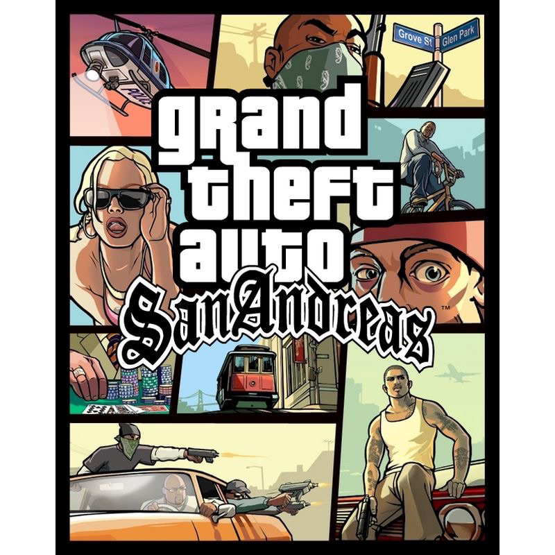 Grand Theft Auto San Andreas (GTA SA) - FOR PC ONLY