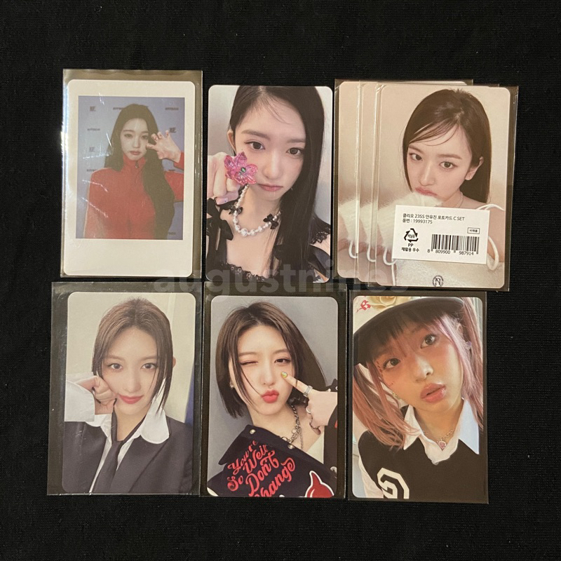 [CLEARANCE SALE] pc yujin gaeul wonyoung leeseo hanni ive newjeans ld withmuu clio koshort i’ve pob 