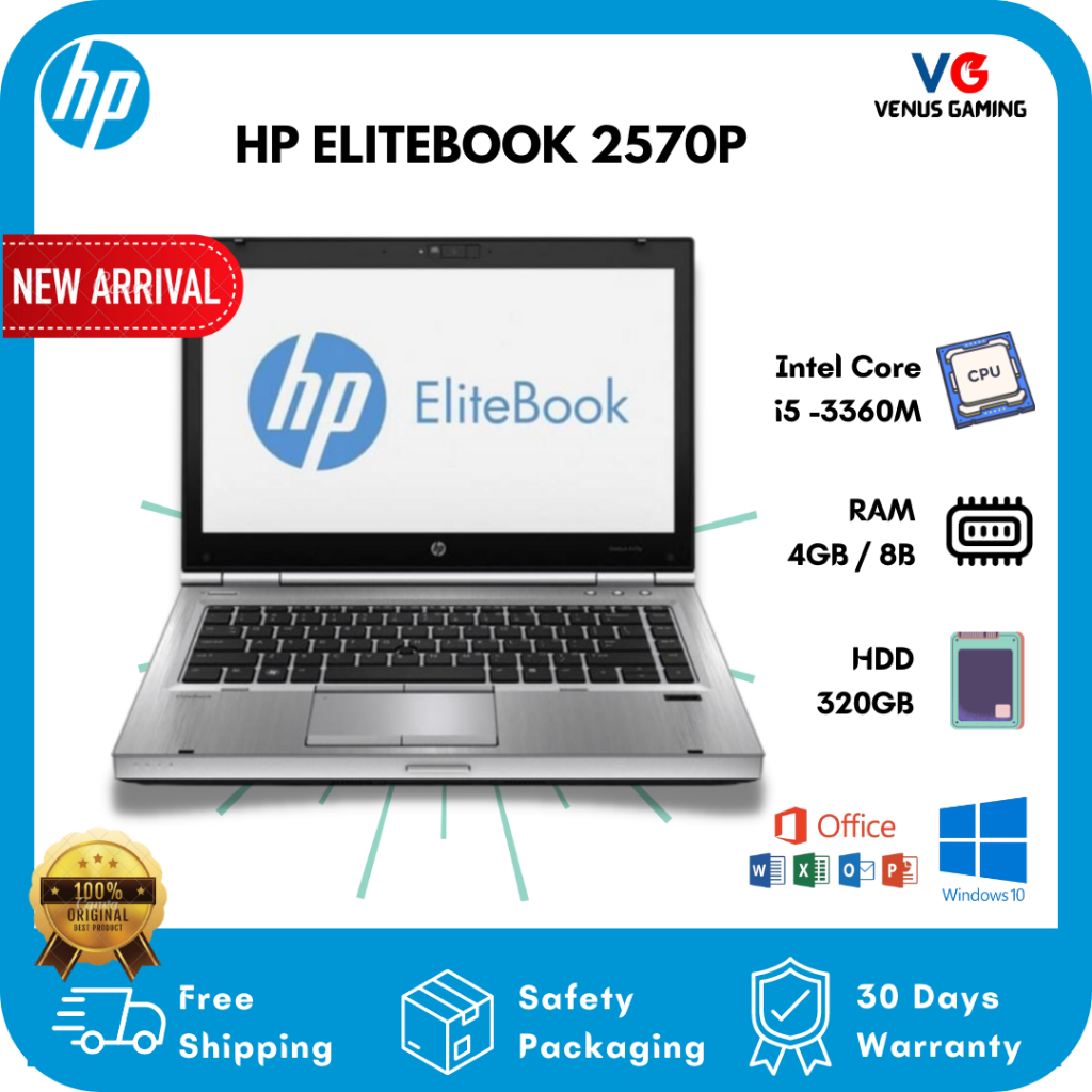 Laptop Murah HP Core i5 / Core i7 Second RAM 4GB / 8GB HDD 320 GB / 500 GB / SSD 128 GB / 256 GB