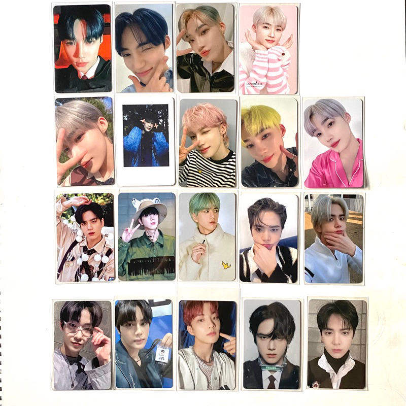 [BACA DESKRIPSI] THE BOYZ PHOTOCARD NEW YOUNGHOON KEVIN Q HAKNYEON BENE MAKESTAR HALLOWEEN ROAR WHIS
