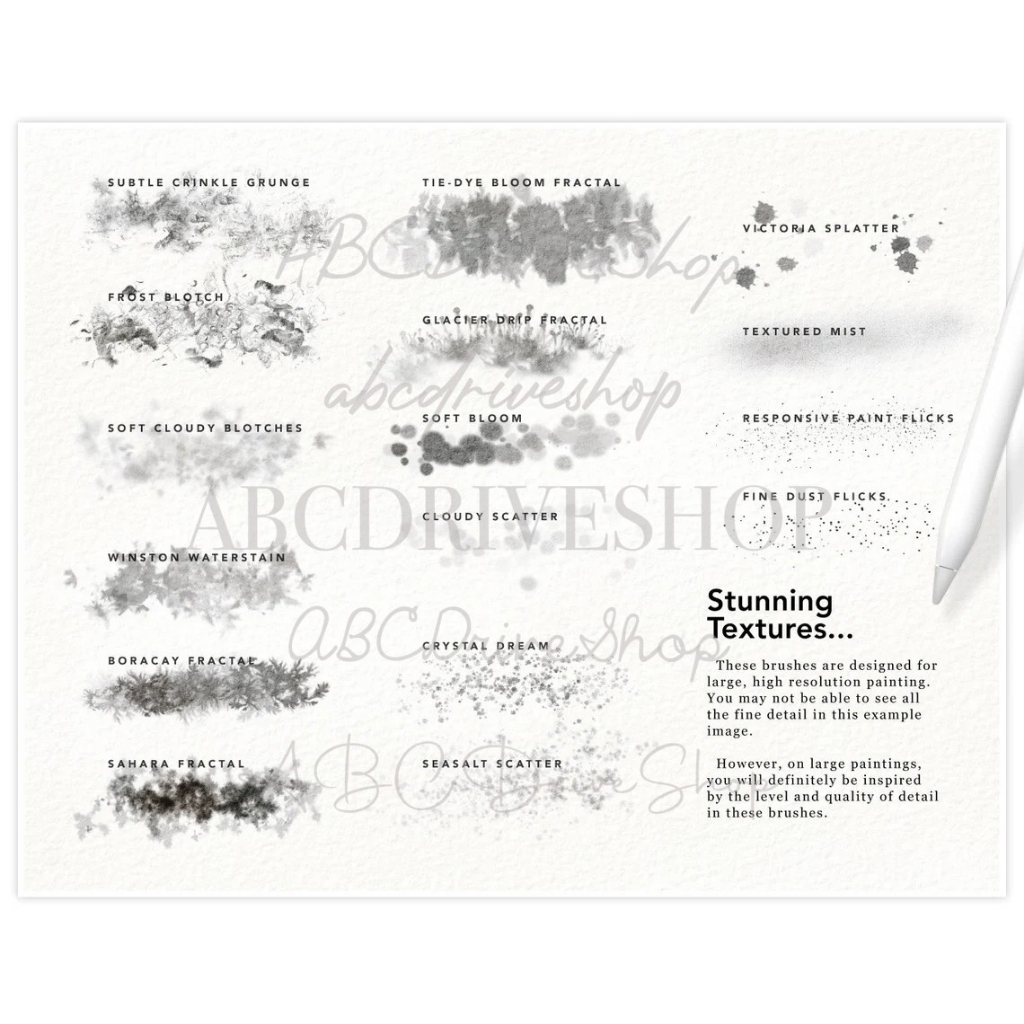 Procreate Brush - Salted Watercolor Brush Kit for Procreate