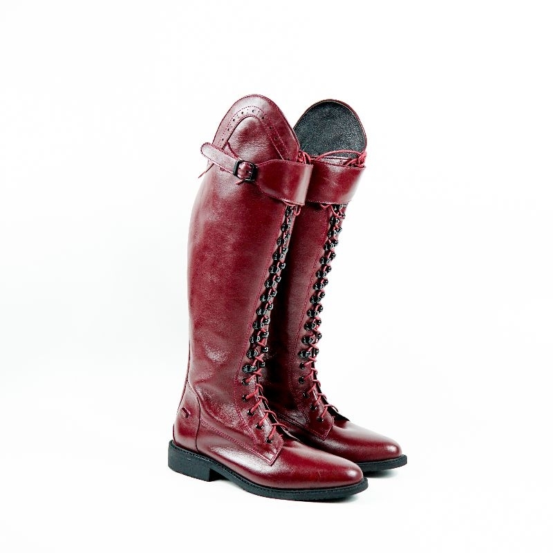 M&T - Sepatu Boots Berkuda Wanita Guinness Kulit Sapi Premium - Riding Boots