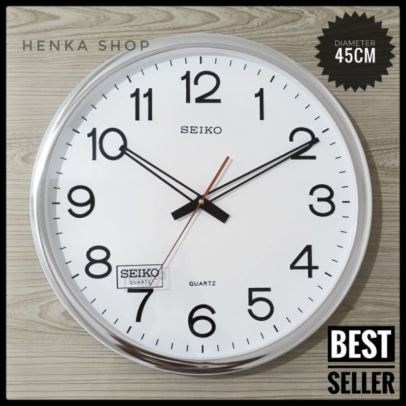 Jam dinding Seiko 45cm Jumbo