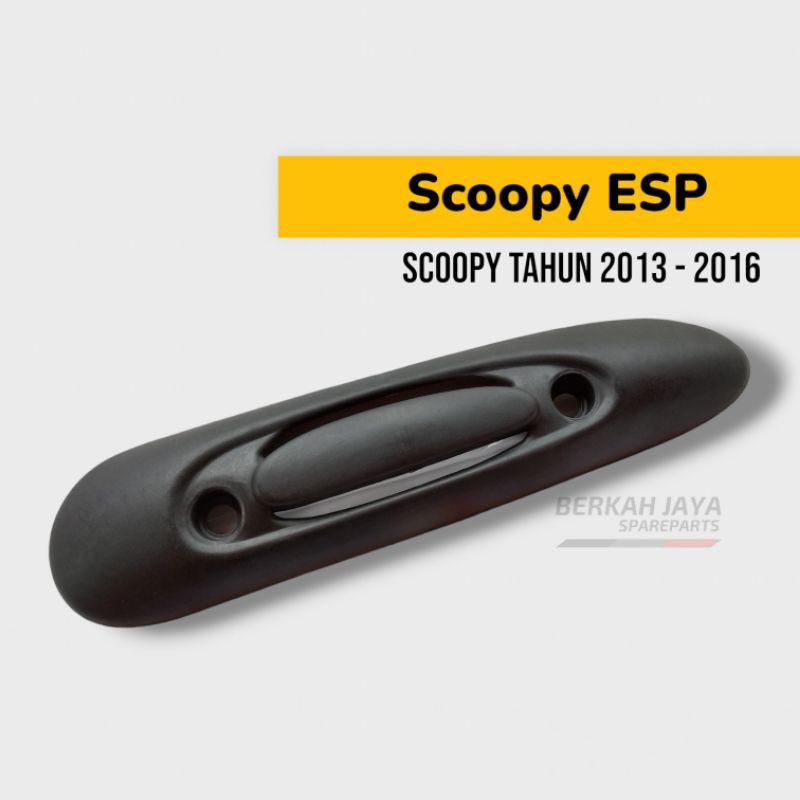 Pelindung Knalpot Cover Tameng Knalpot Honda Scoopy 2013 2014 2015 2016