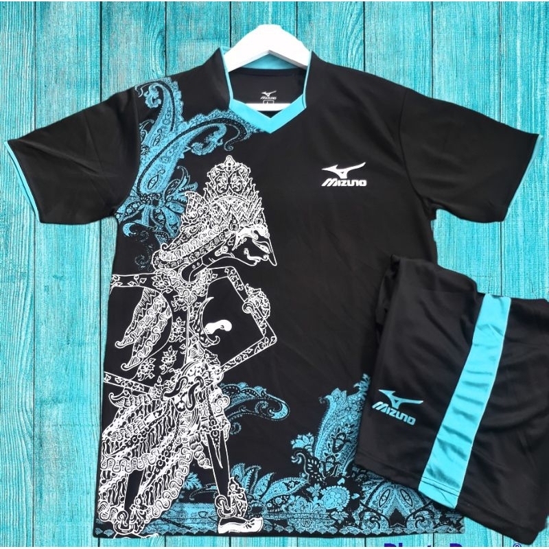 JERSEY BAJU KAOS OLAHRAGA BOLA FUTSAL BADMINTON COD 1SET DEWASA WAYANG BATIK PRODUK TERBARU