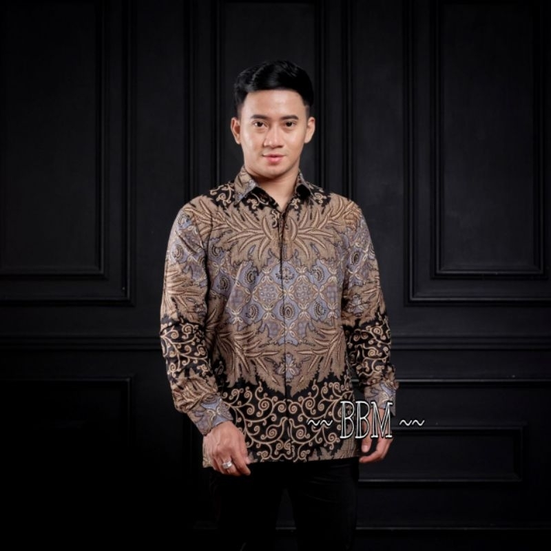 kemeja formal batik kemeja nikahan M L XL XXL