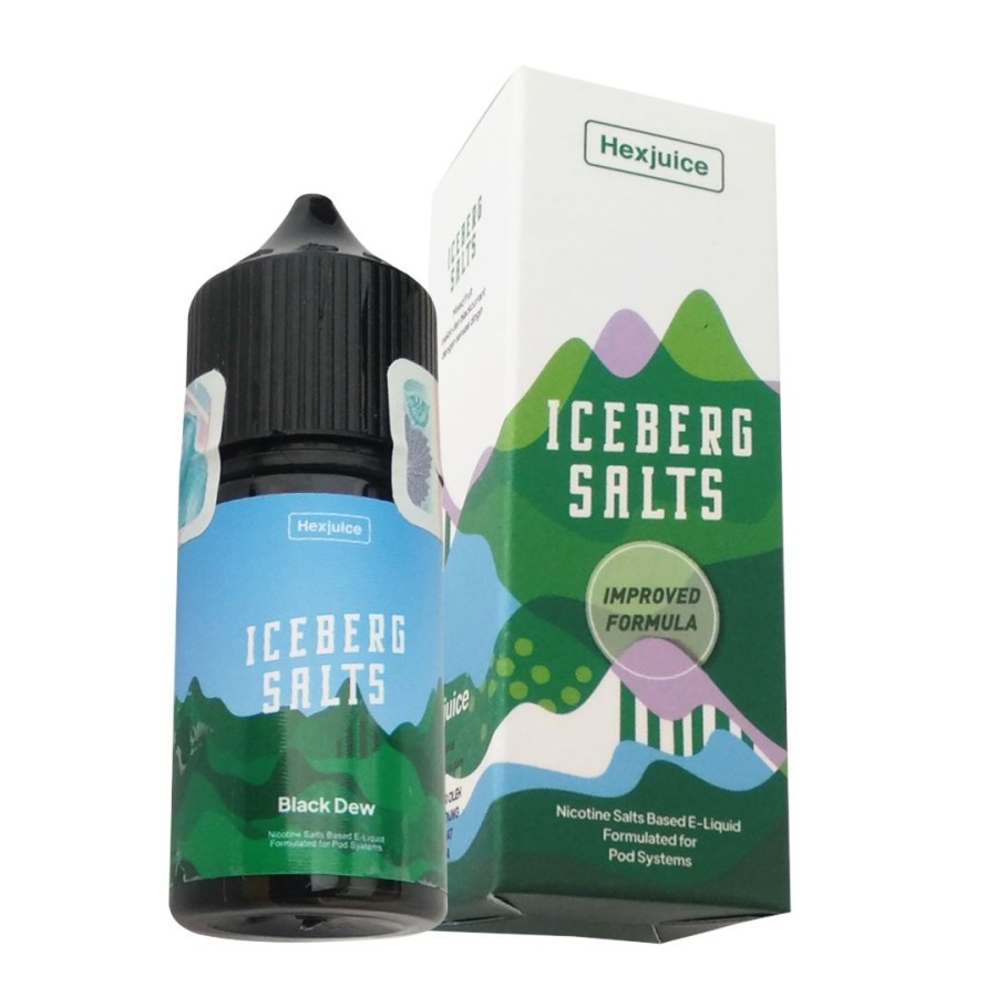 Iceberg Salts BlackDew Salt Nic 30ML 30MG by Hex Juice