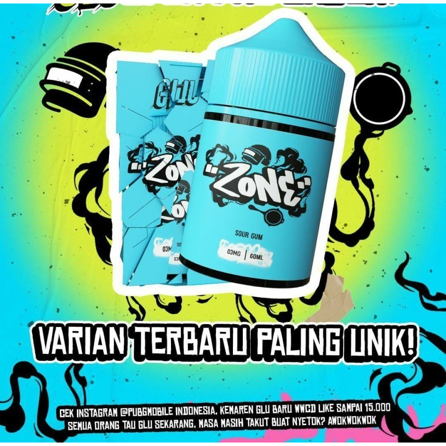 GLU Zone Sour Gum 60ML by FVS x TNT