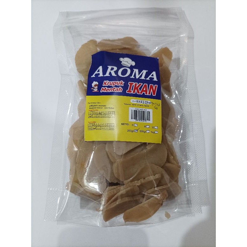 

kerupuk ikan mentah 200gr