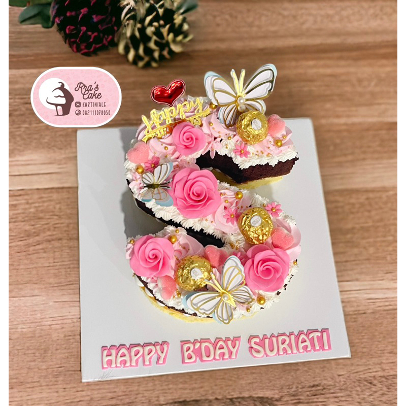 

Monogram Cake/ Cake Alphabet