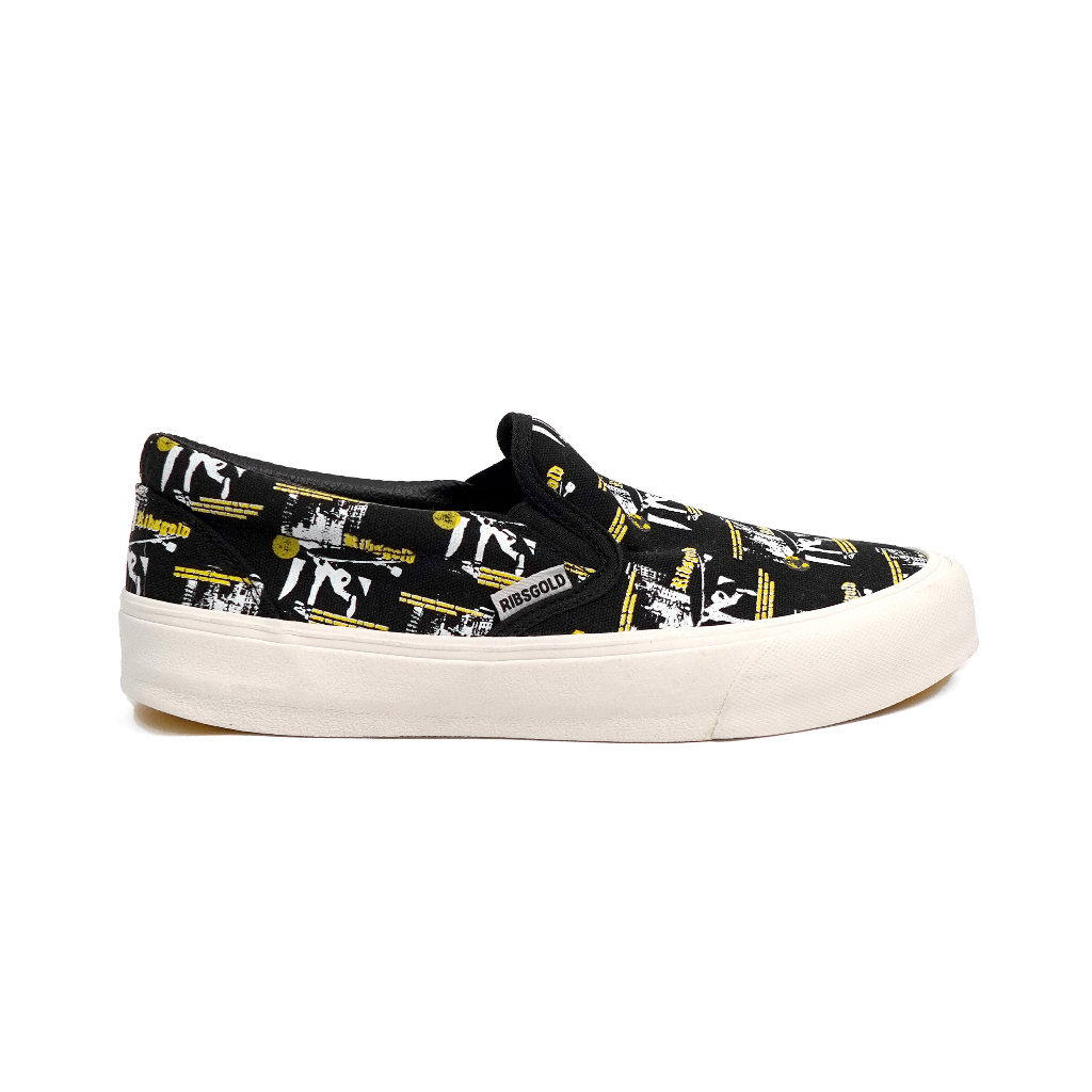 Sepatu SlipOn Canvri Ribsgold