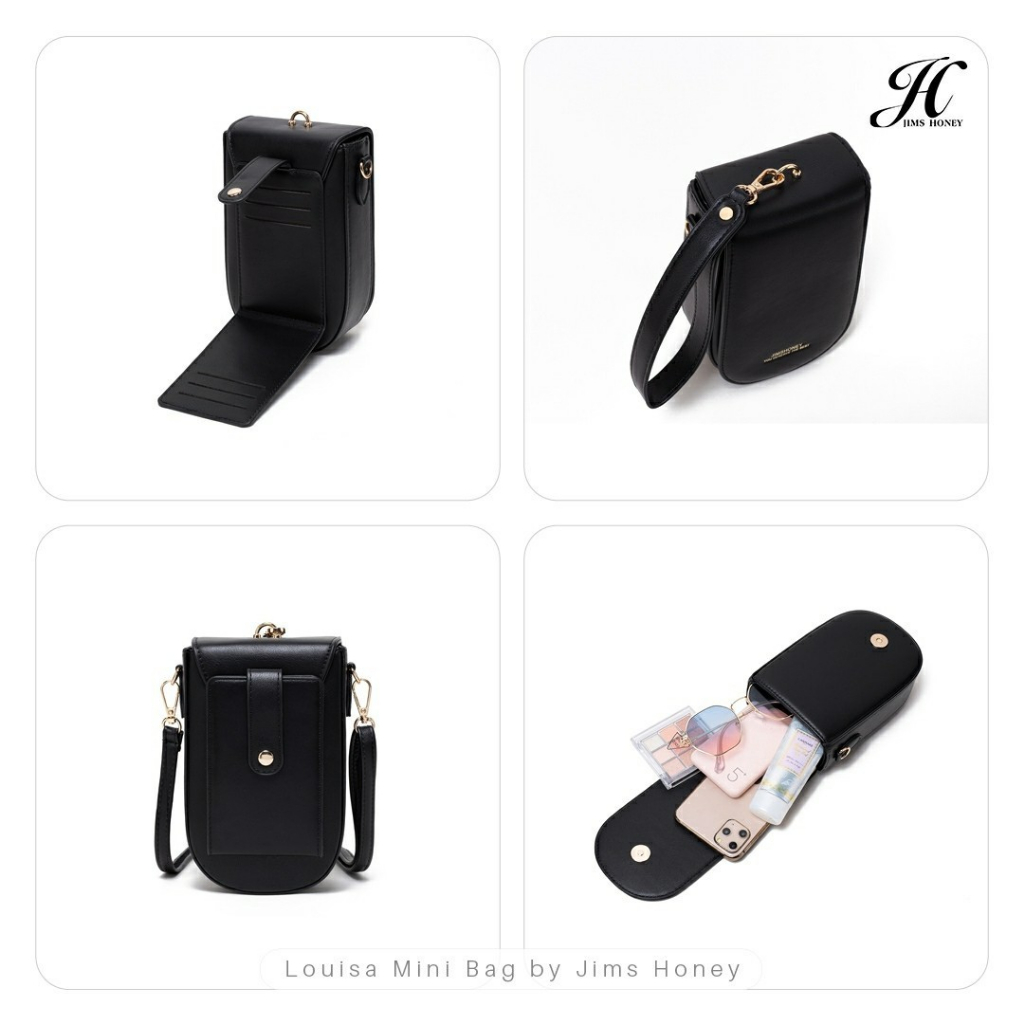 JIMS HONEY PROMO BUNDLING 7.7 LOUISA BAG + JAM TANGAN 8125 PLUS