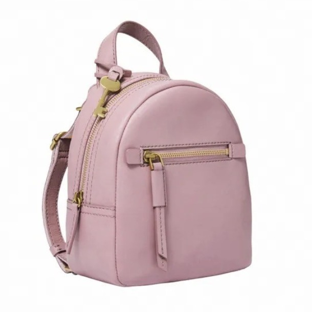 tas branded megan mini backpack/sling bag misty lilac