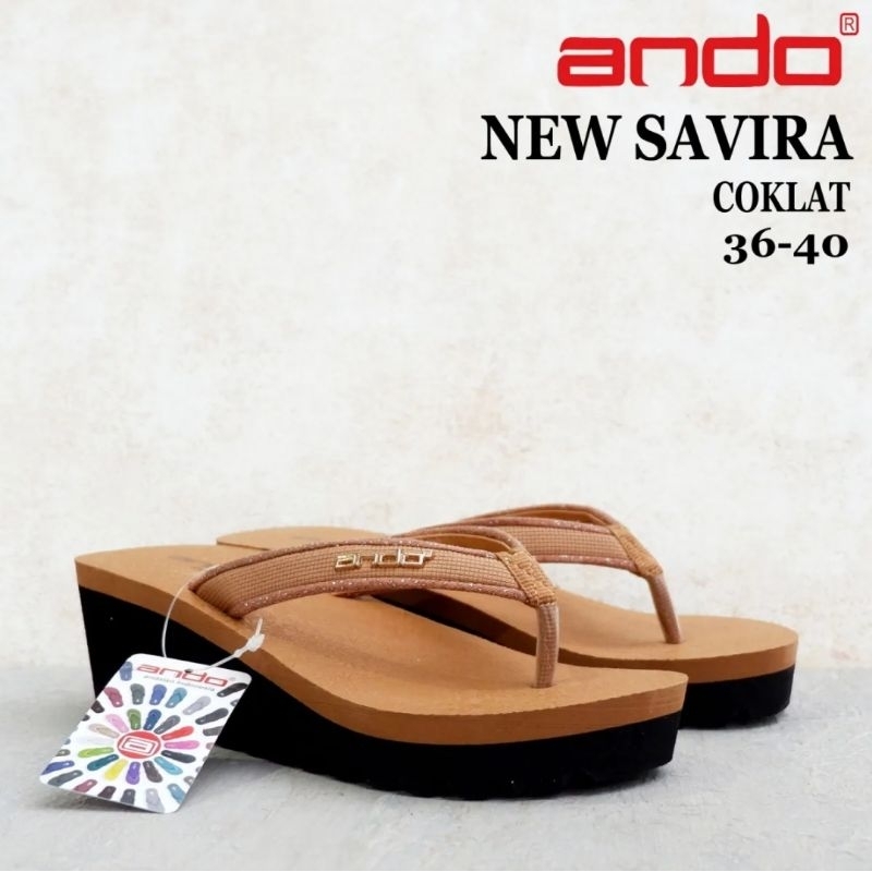 Sandal ANDO Size 36-40 - IRISBELA JO - IONA JO - NEW SAVIRA - JENNIE - ROSEMARY - IRIANA - JOICE - M