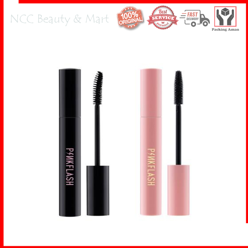 * NCC * Pinkflash Maskara Curl Mascara Waterproof OhMyWink Maskara Day &amp; Night Lengthening Volume Longlasting