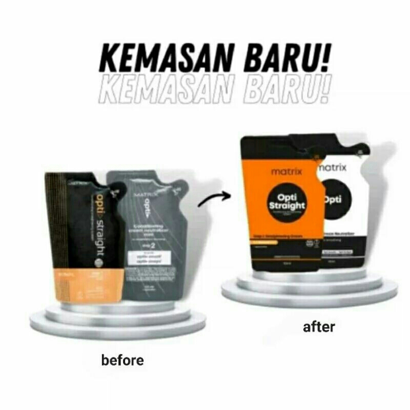 [BPOM] Matrix Opti Stright Rebonding Pelurus Rambut