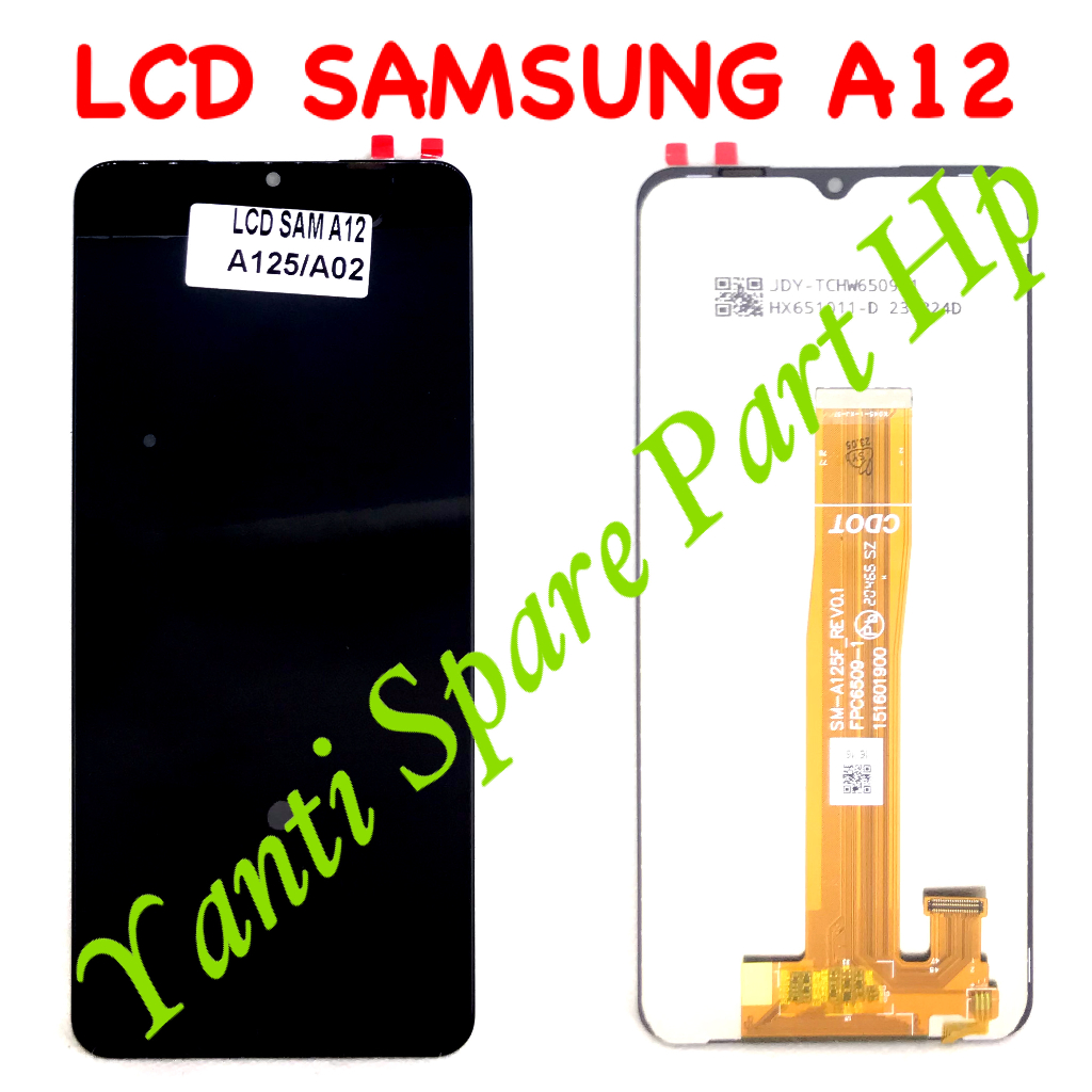 Lcd Touchscreen Samsung A12 A125 A02 A32 5G A326 M02 M022 M12 M127 Original Fullset New