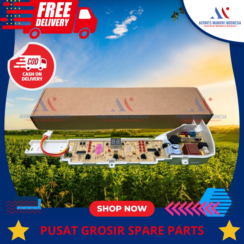 AQUA AQW-77D-H(BK) oneTouch SOLUTION modul pcb mesin cuci Top Loading