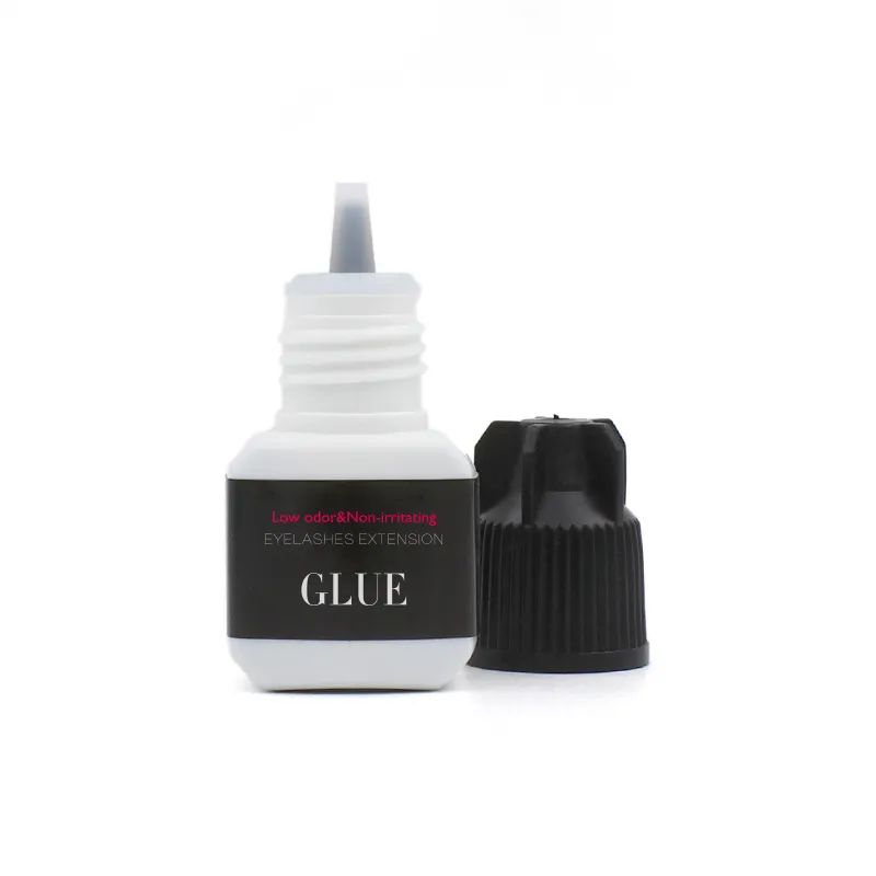 BLACK GLUE YSJ super glue eyelash extensions TIDAK PEDIH PERIH glue black for tanam bulu mata NAVINA SKY perekat mata tahan lama bisa dengan mata terbuka