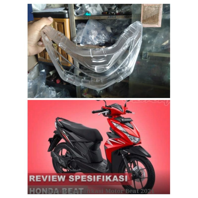 mika kaca lampu depan HONDA BEAT LED 2019 2020 2021