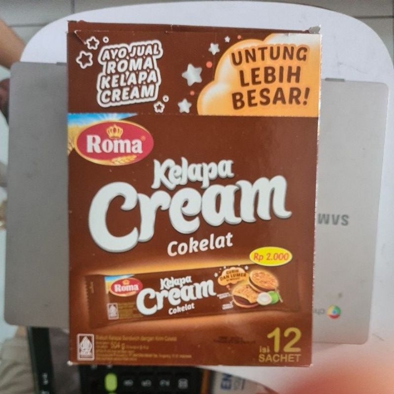 

Mayora kelapa cream 42 gr (1 pack isi 12 bks )