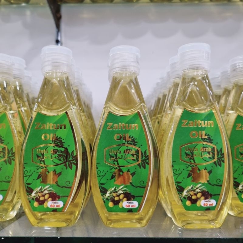 UNTA ARAB ZAITUN OLIVE OIL ISI 60 ml | MINYAK ZAITUN OLES & DIMINUM MINYAK ZAITUN UNTA ARAB