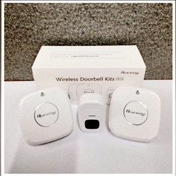 Bell Rumah Weirelles Door Bell Rainproof pintu 2 Reciever