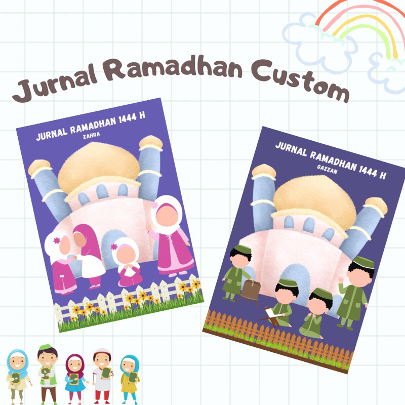 

(A5) Jurnal Ramadhan Anak Shalih/ah Custom