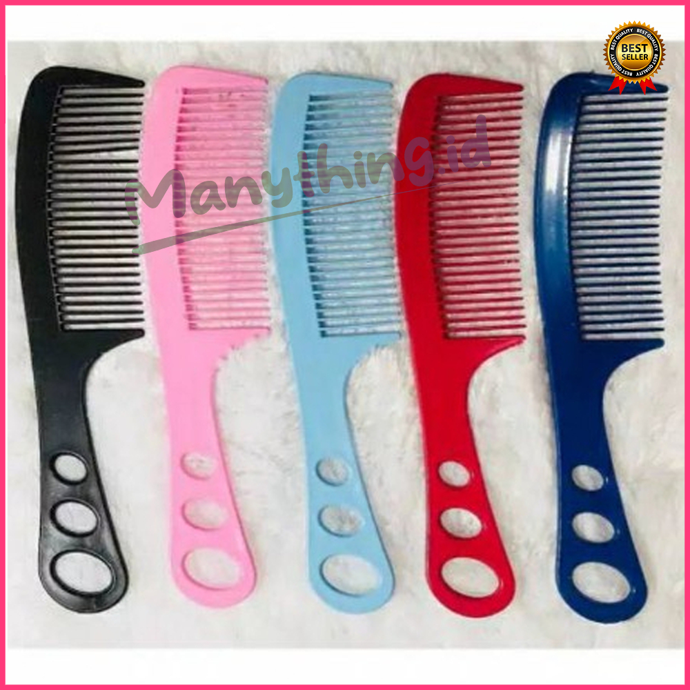 Sisir rambut polos lobang 3 termurah / Sisir Souvenir pernikahan / Aksesori rambut / sisir rambut / sisir rambut wanita pria