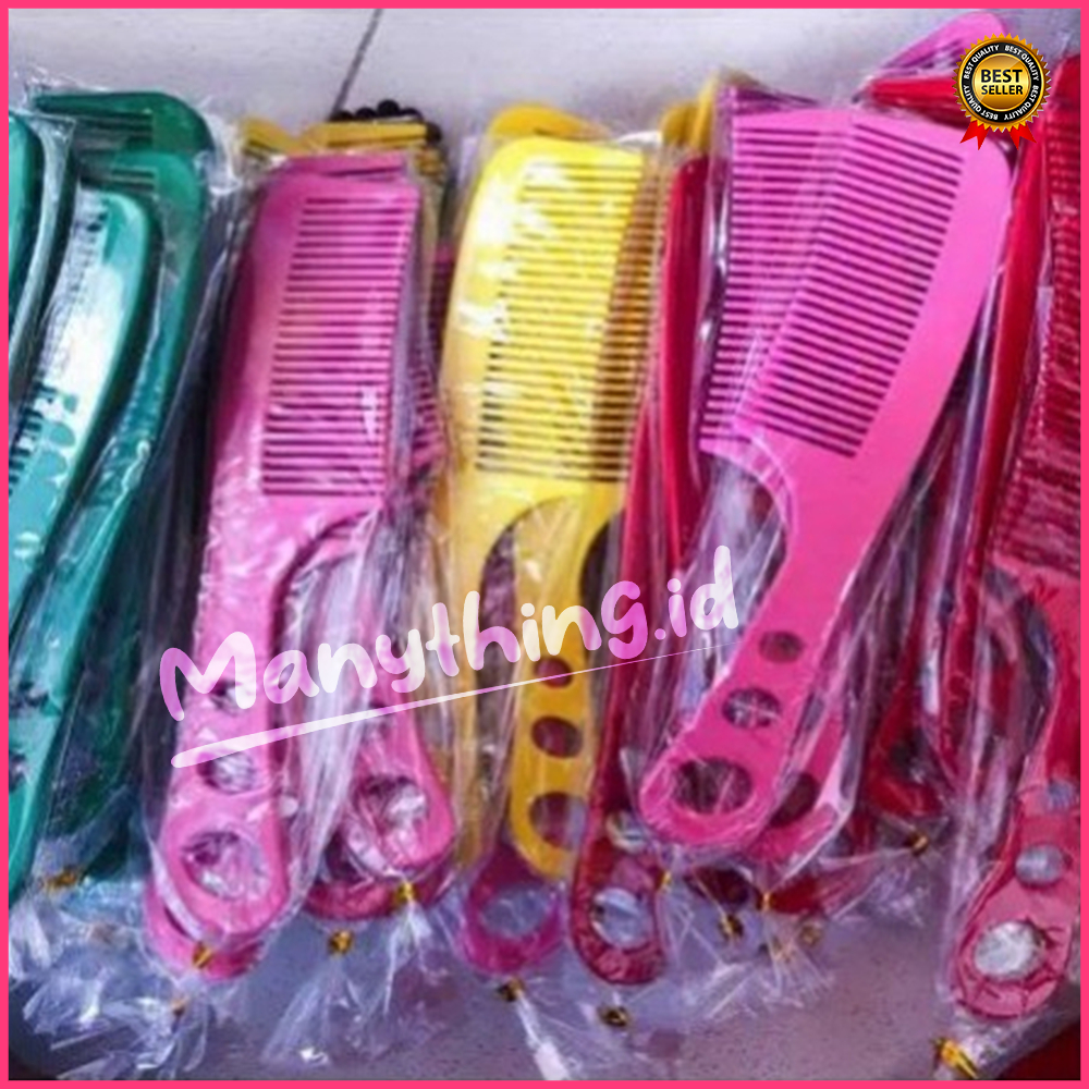 Sisir rambut polos lobang 3 termurah / Sisir Souvenir pernikahan / Aksesori rambut / sisir rambut / sisir rambut wanita pria